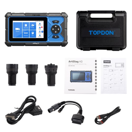 TOPDON Artidiag HD  Heavy-Duty Scan Tool Service Functions