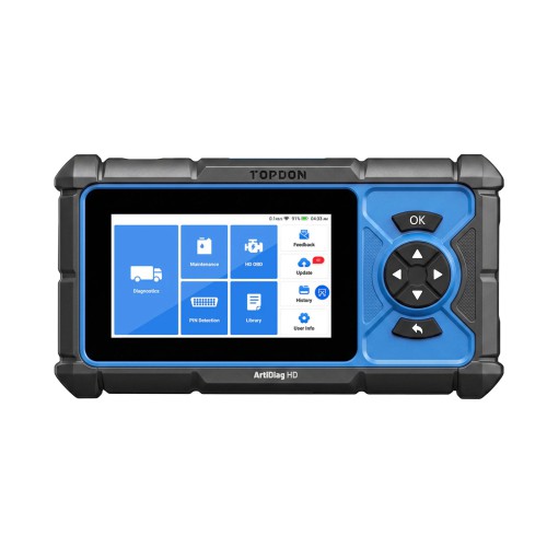 TOPDON Artidiag HD  Heavy-Duty Scan Tool Service Functions