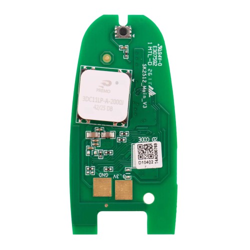 AUTEL IKEYAU004AL For Audi PCB Key Board Droplet Style 4 Buttons