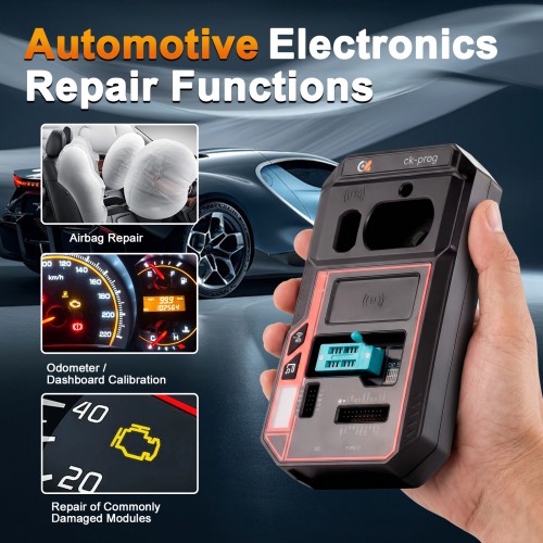 CK-PROG Automotive Programmer Supports Reading and Writing of Chip Data, Programming, Flashing