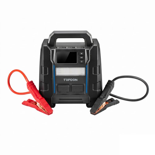 TOPDON V4500 Plus 2-in-1 4500 Peak Amp Jump Starter & Battery/System Tester