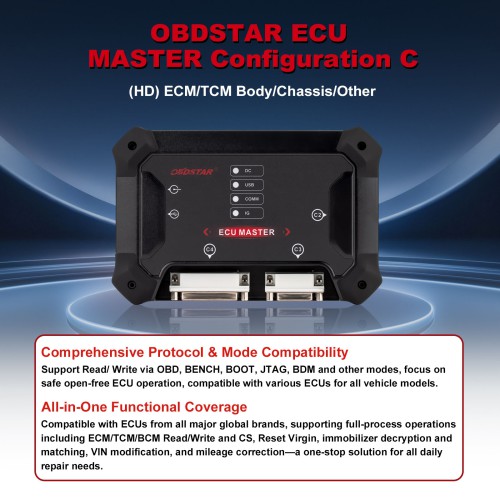 OBDSTAR ECU Master Configuration C for HD ECM TCM BCM