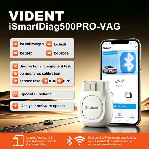 VIDENT iSmartDiag500PRO-VAG