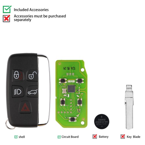 XHORSE XSLR01EN LU.H Style XM38 Universal Smart Key 5pc/lot