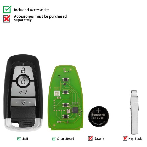 Xhorse XSFO02EN XM38 Series Universal Smart Key