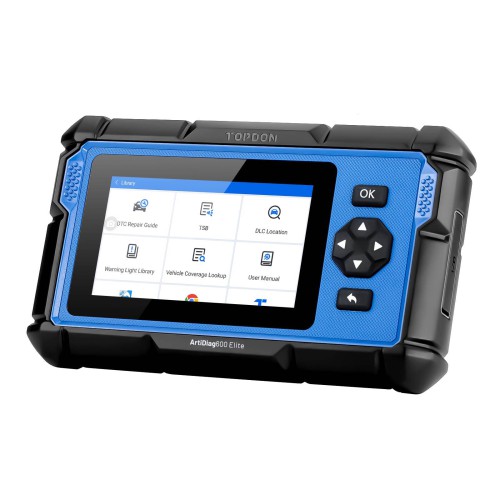 TOPDON ArtiDiag600 Elite Supports Full OBD2 Functions, All-System Diagnostics, CAN-FD, for Renault SGW, for FCA SGW, with 2-Year Free Updates