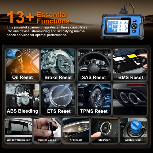 TOPDON ArtiDiag600 Elite Supports Full OBD2 Functions, All-System Diagnostics, CAN-FD, for Renault SGW, for FCA SGW, with 2-Year Free Updates