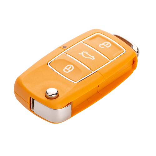 KEYDIY KD B01-3 Luxury (Yellow) Universal Flip Remote Key 3 Buttons 5PCS