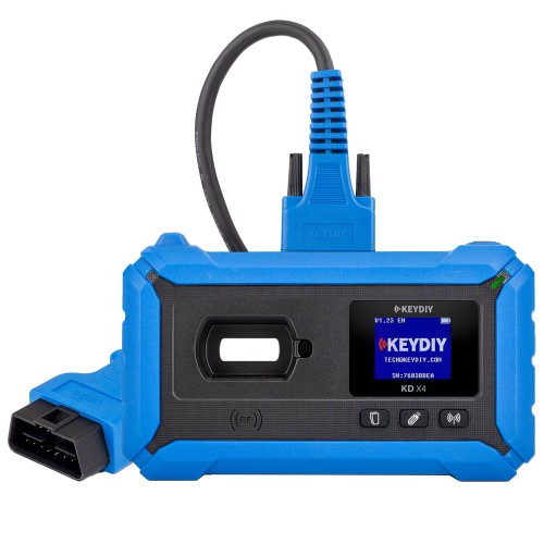 KEYDIY KD-X4 5-in-1 Key Programmer Combines KD Max, KD Mate and KD Mini Prog Supports MQB MLB BMW BDC2 BDC3 IMMO Free Send DB25 cable