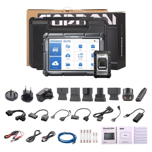 TOPDON Phoenix Elite OE-Level Scan Tool, Cloud-Based Programming, CANFD