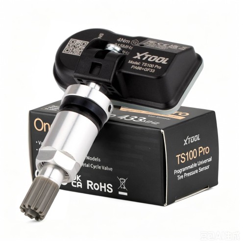 XTOOL TS100 PRO Sensor 2-in-1 (315 + 433MHz) Programmable Universal Sensor Only Used with  XTOOL TP150, XTOOL IP819TP