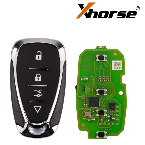 XHORSE XSCLN1EN for Chevrolet Style Second Generation Universal Remote Key 4 Buttons