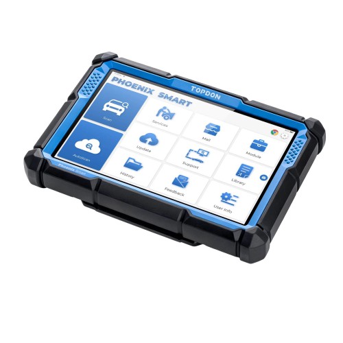 TOPDON Phoenix Smart OBD2 Diagnostic Scanner 10.1" – OE-Level, ECU Coding, Cloud Programming, J2534/DoIP/CAN FD, 41 Service Functions