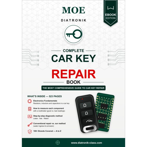 Complete Car Key Repair EBOOK