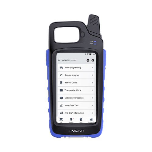 THINKCAR MUCAR KEY581 Key Programmer ALL-IN-ONE Professional Key Programming & OBDⅡ Diagnostic Tool