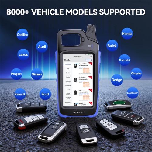 THINKCAR MUCAR KEY581 Key Programmer ALL-IN-ONE Professional Key Programming & OBDⅡ Diagnostic Tool