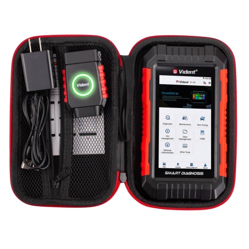 VIDENT G5 Pro Supports 13 Special Functions, CAN FD, DoIP Protocols, Automatic VIN Identification, Bluettooth & WIFI, Lifetime Free Update