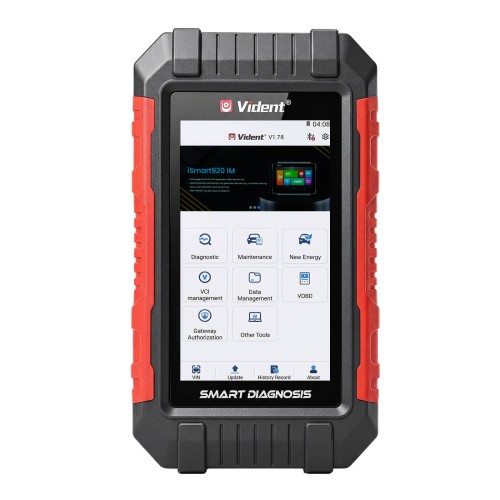VIDENT G5 Pro Supports 13 Special Functions, CAN FD, DoIP Protocols, Automatic VIN Identification, Bluettooth & WIFI, Lifetime Free Update