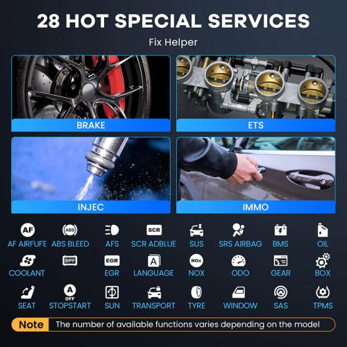 THINKCAR MUCAR VO7 S Automotive OBD2 Scanner, Supports CAN-FD Protocol, 28+ Reset Functions, OE-Level All-Systems Diagnostics, Lifetime Free Updates