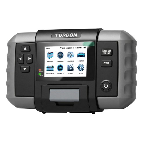 TOPDON BT600 Plus 2-in-1 Battery & Resistance Tester