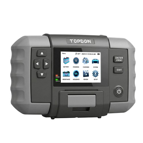 TOPDON BT600 Plus 2-in-1 Battery & Resistance Tester