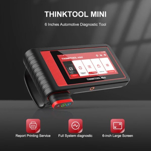 THINKCAR THINKTOOL MINI, Supports 28+ Languages, 28 Reset Functions, OE-level Full System Diagnostic Tool