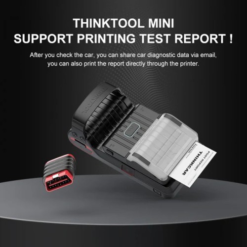 THINKCAR THINKTOOL MINI, Supports 28+ Languages, 28 Reset Functions, OE-level Full System Diagnostic Tool