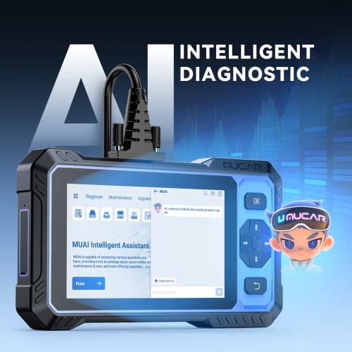 THINKCAR MUCAR 682 AI Intelligent Diagnostic Scanner, Supports CAN FD & FCA AutoAuth, 20+ Reset Functions, OE-level Full System Diagnostics