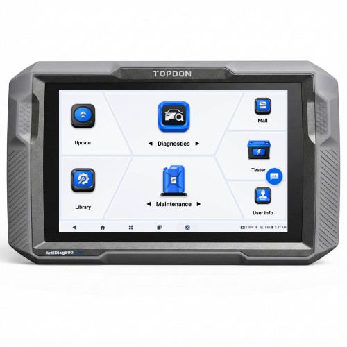 TOPDON ArtiDiag900 Lite 8 Reset Functions Bidirectional Control AutoVIN & AutoScan with A Magnetic VCI