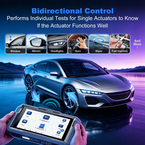 TOPDON ArtiDiag900 Lite 8 Reset Functions Bidirectional Control AutoVIN & AutoScan with A Magnetic VCI
