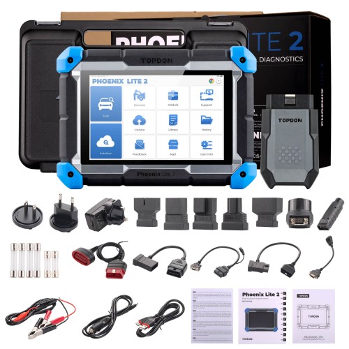 TOPDON Phoenix Lite2 OE-Level Scan Tool  Bi-Directional Controls, 35 Service Functions