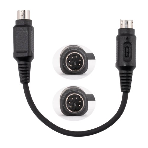 CGDI K2 Key Unlock Cable Double-headed MINI DIN 6P Male Connector, Length 18cm