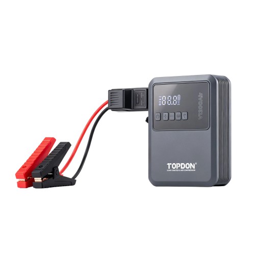 TOPDON V1200AIR 2-in-1 1200 Peak Amp Jump Starter & Tire Inflator