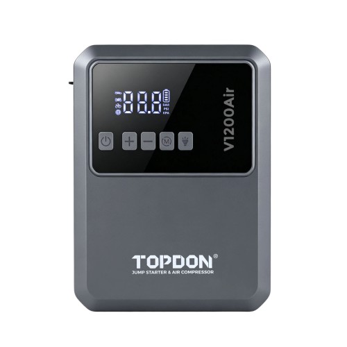 TOPDON V1200AIR 2-in-1 1200 Peak Amp Jump Starter & Tire Inflator