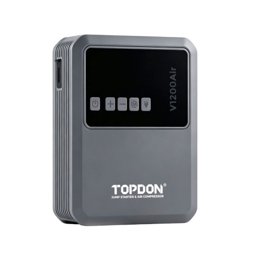TOPDON V1200AIR 2-in-1 1200 Peak Amp Jump Starter & Tire Inflator