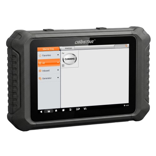 OBDSTAR MarineMaster C+D Marine Diagnostic Scanner for Inboard Engines & Generators