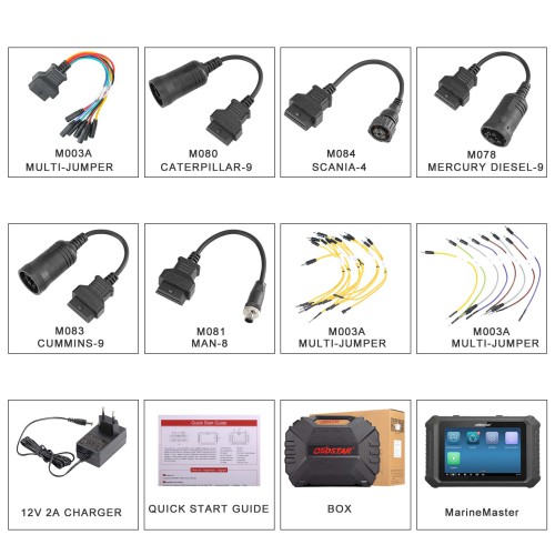OBDSTAR MarineMaster C+D Marine Diagnostic Scanner for Inboard Engines & Generators