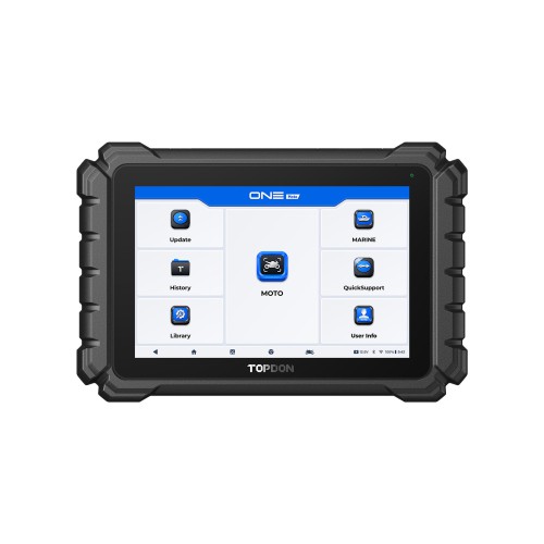 TOPDON ONE Moto Diagnostic Scanner for Motorcycles, ATVs and Marine Vehicles, Supports 2-Year Free Updates, 45 Languages