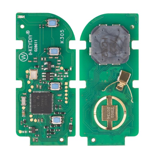 KEYDIY TB02-4 Universal Remote Key PCB Board Only 5PCS