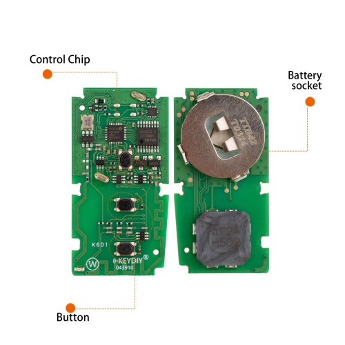 KEYDIY TIB42-3 Universal Smart Remote Key 3 Buttons