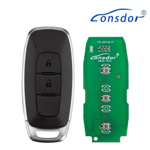 Lonsdor NS30-18NS30 for Nissan/Infiniti Smart Key 3 Buttons Supports ID46 ID47 ID4A