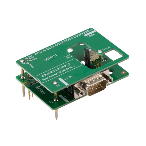 Xhorse XDNP17 Solder Free Adapter for Porsche BCM works with VVDI Prog, Mini Prog, Key Tool Plus