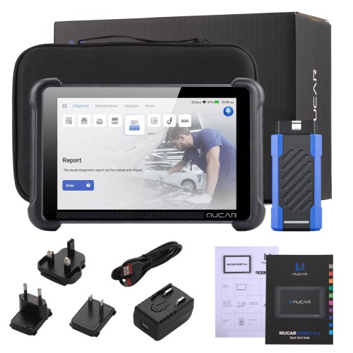 THINKCAR MUCAR 892BT PRO Bluetooth Diagnostic Scanner with AI Function, Supports CANFD & DOIP & J2534, 35 Reset Functions,Topology Mapping, ECU Coding