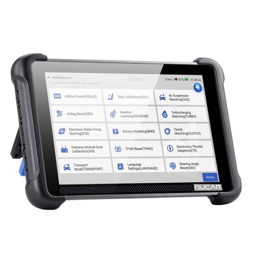 THINKCAR MUCAR 892BT PRO Bluetooth Diagnostic Scanner with AI Function, Supports CANFD & DOIP & J2534, 35 Reset Functions,Topology Mapping, ECU Coding