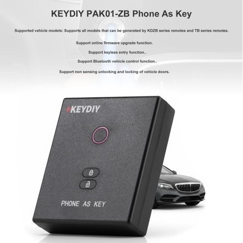 KEYDIY PAK01-ZB Phone As Key