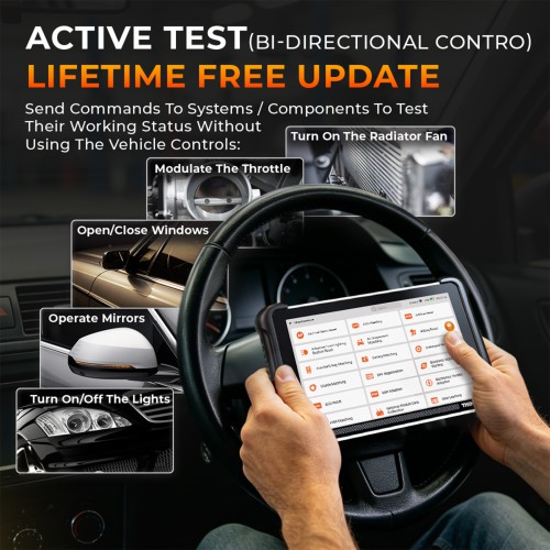 THINKCAR THINKSCAN 689BT PRO Bluetooth Diagnostic Scanner with AI Function, Supports CANFD & DOIP & J2534, 35 Resets,Topology Mapping, ECU Coding
