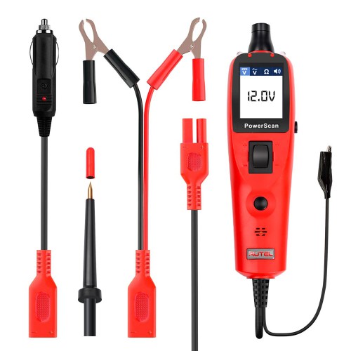 (Second hand 90% New)Autel PowerScan PS100 Electrical System Diagnosis Tool PowerScan PS100 Auto Circuit Battery Tester Easy to Read AVOme