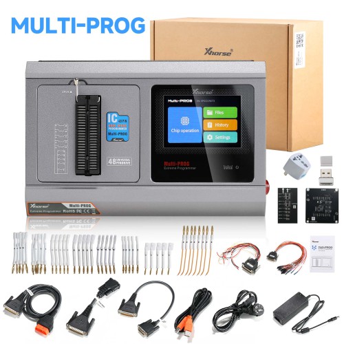 Xhorse Multi Prog Programmer GL Version with Free MQB48 License RH850 Expert Mode Supports Checksum Scripts Read BMW BDC2 BDC3 5C 5D Keys
