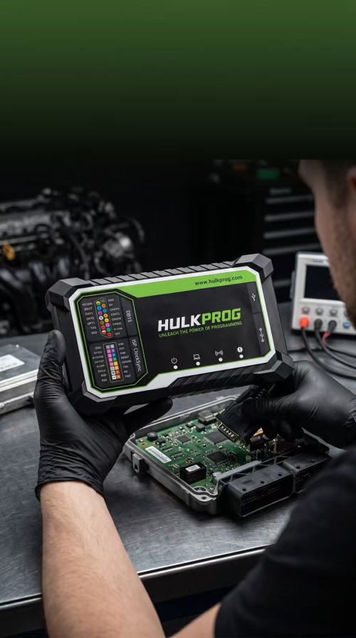 HulkProg Professional ECU Programmer Supports MCU EEPROM Flash Read/Write Bench & Boot Mode