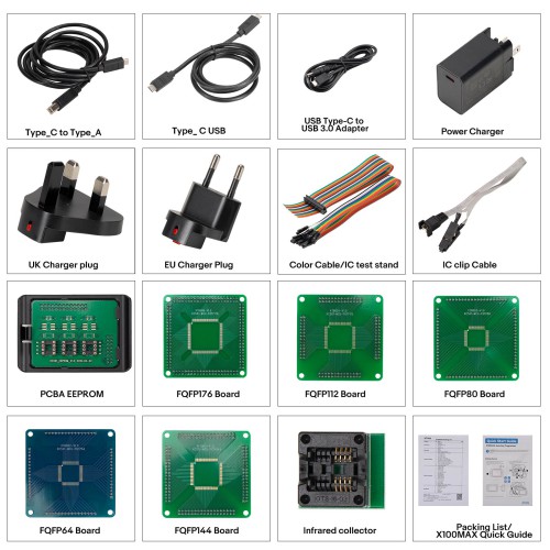 XTOOL X100 MAX Key Programmer 42+ Reset ECU Programming With KC501 All Key Lost Car Diagnostic Tool